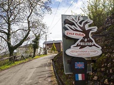 Exteriores del Hotel Rural O Palleiro do Pe do Forno - Orellán(Las Médulas)