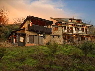 Exteriores del Hotel Rural O Palleiro do Pe do Forno - Orellán(Las Médulas)