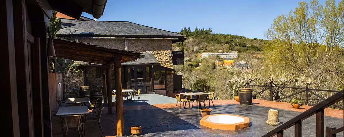 Terraza Hotel Rural O Palleiro do pe do Forno